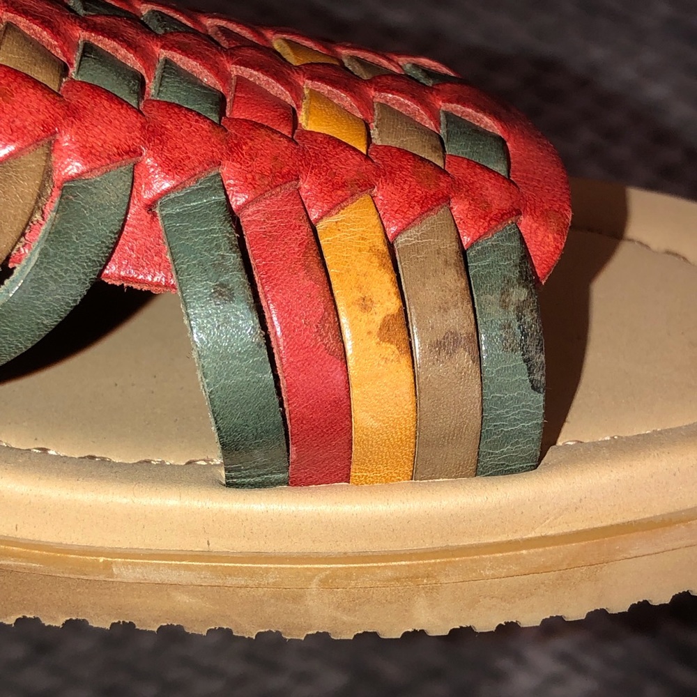 Leather Slide Ons B9 - Picture 8 of 9
